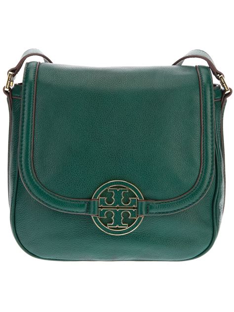 dark green designer crossbody